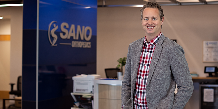 Dr. Matthew Daggett at Sano